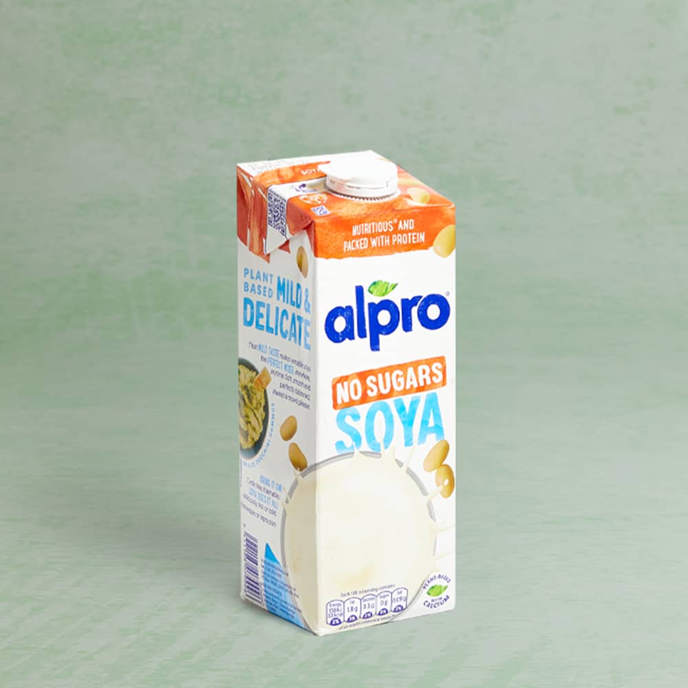 Alpro Soya Original Longlife Unsweetened, 1Ltr