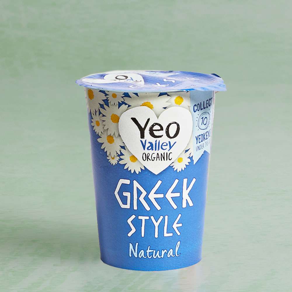 Yeo Valley Organic Greek Style Natural Yoghurt, 450g 