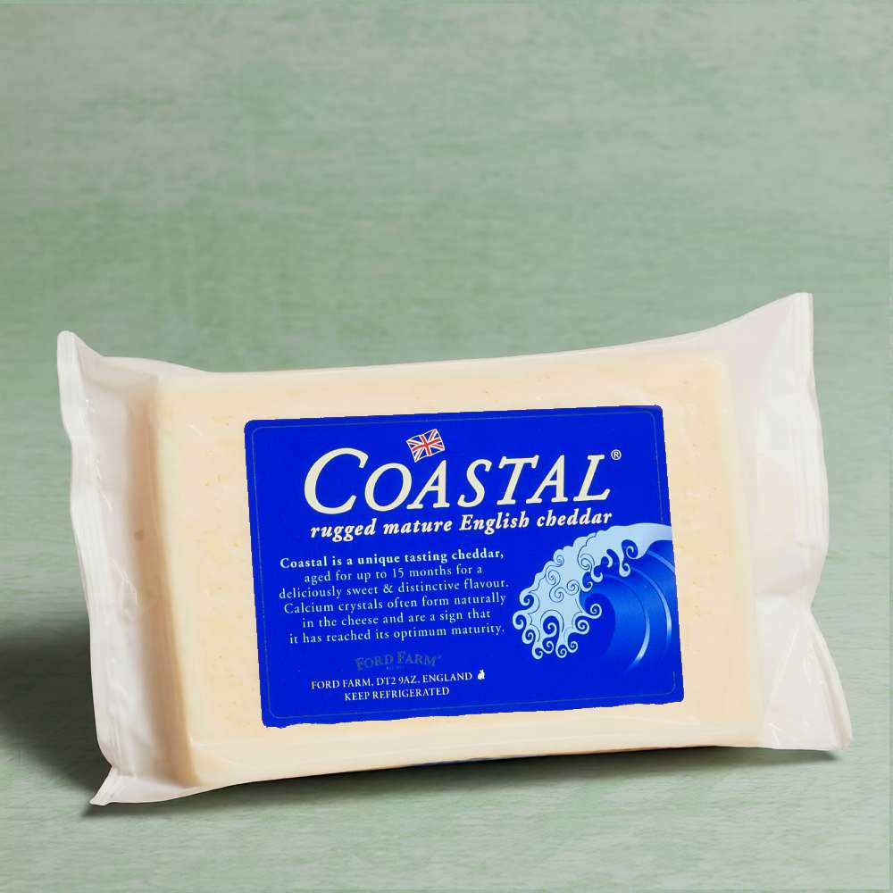 Coastal Rugged Mature Cheddar, 350g