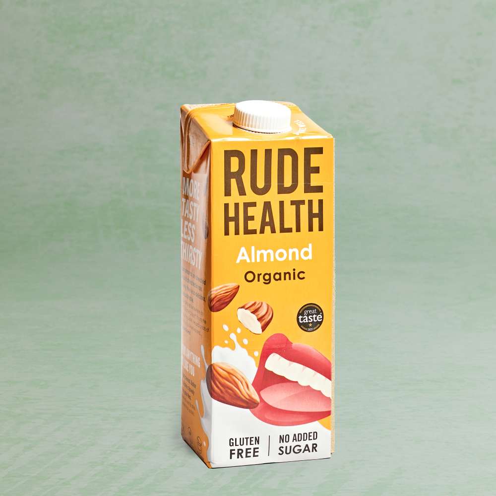 Rude Health Organic Almond Drink, 1L