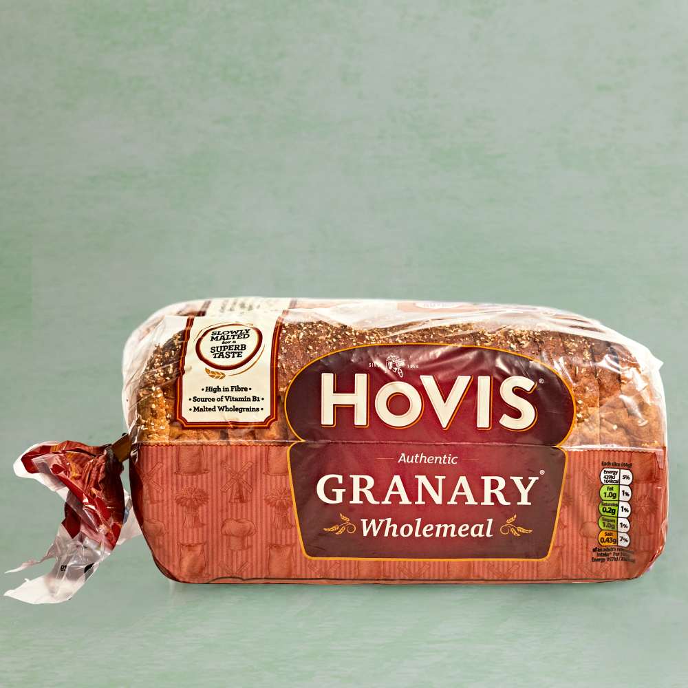 Hovis Wholemeal Granary Loaf, 800g