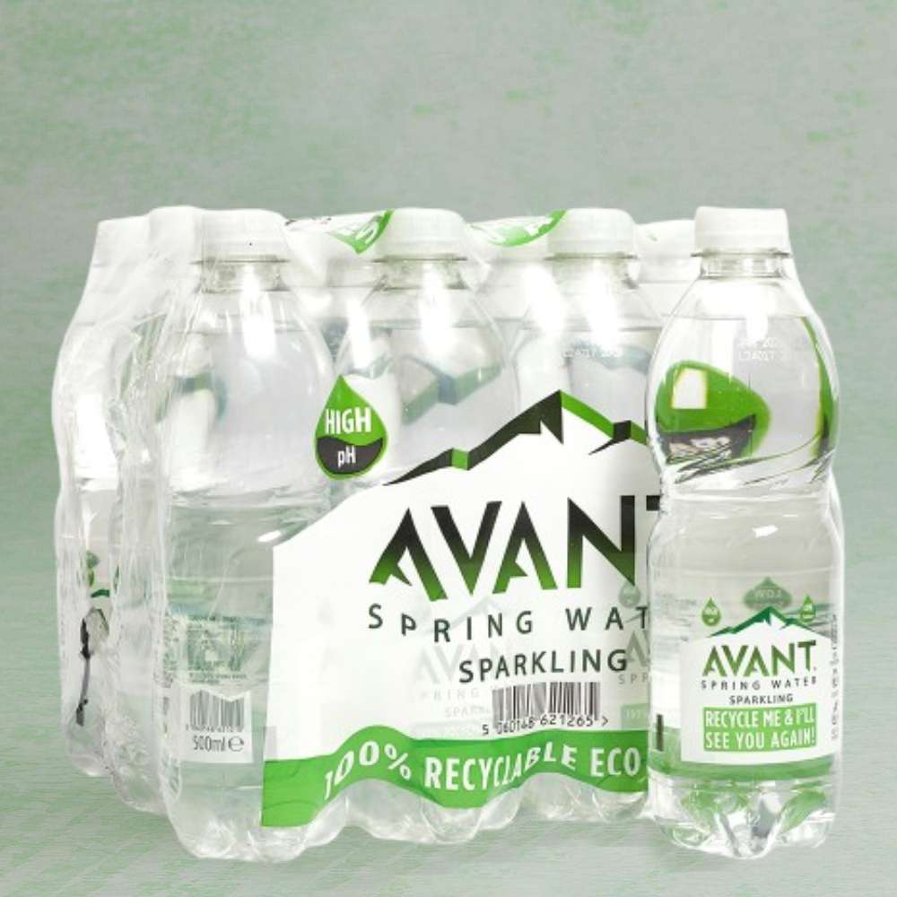 Avant Sparkling Water, 12 x 500ml