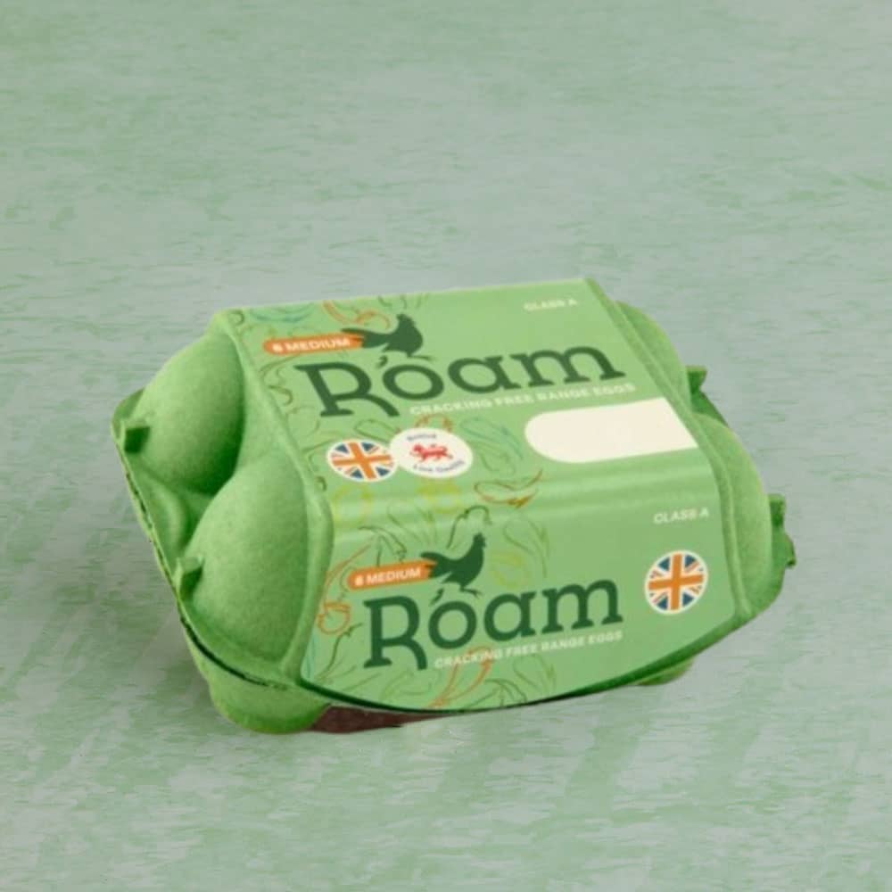 Roamin' Free Medium Free Range Eggs, 6 Pack