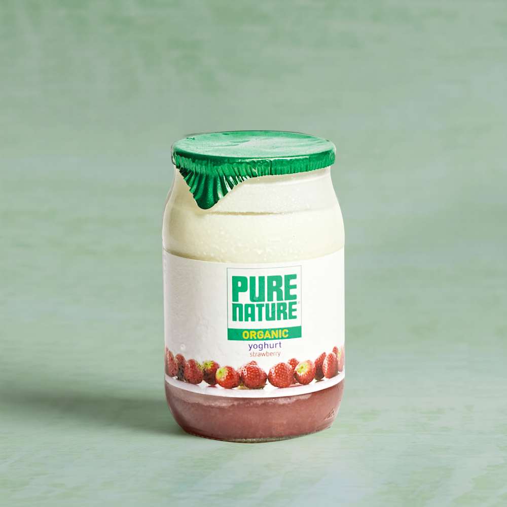 Pure Nature Organic Strawberry Yoghurt, 150g