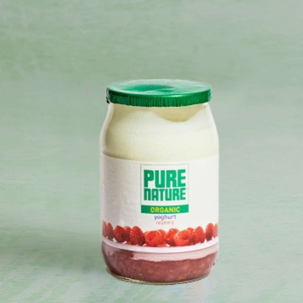 Pure Nature Organic Raspberry Yoghurt, 150g