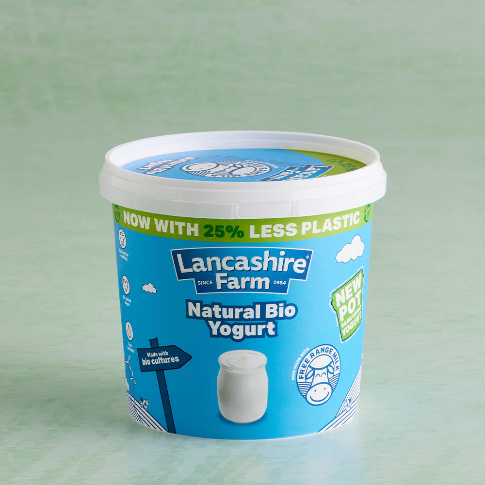 Lancashire Farm Natural Bio Yoghurt, 1kg