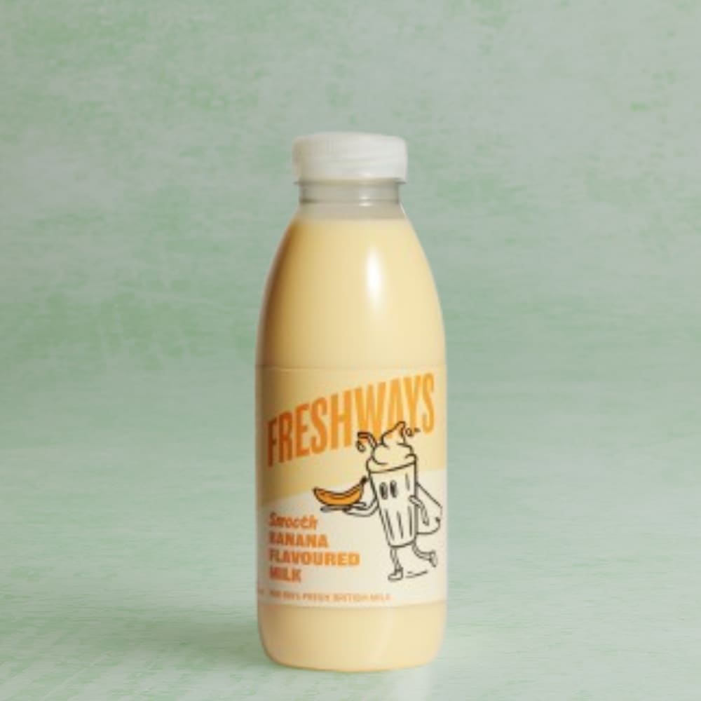 Freshways Smooth Banana Milk, 500ml