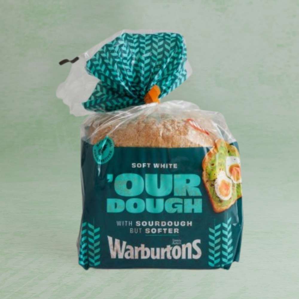 Warburtons 'Our Dough Soft White, 400g