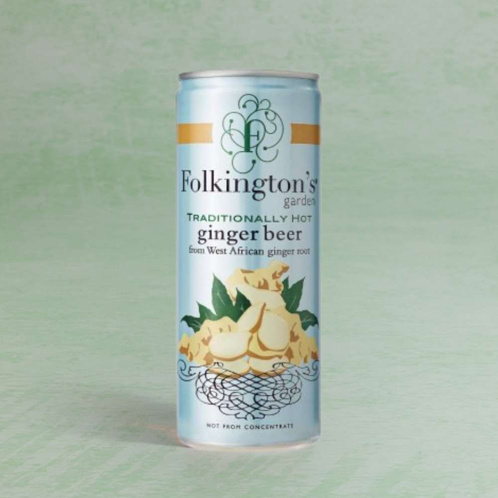 Folkington's Garden Traditionally Hot Ginger Beer, 250ml