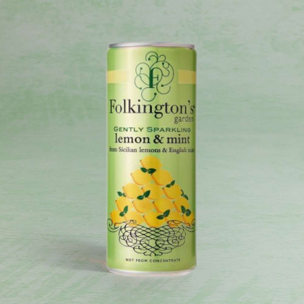 Folkington's Garden Gently Sparkling Lemon & Mint, 250ml