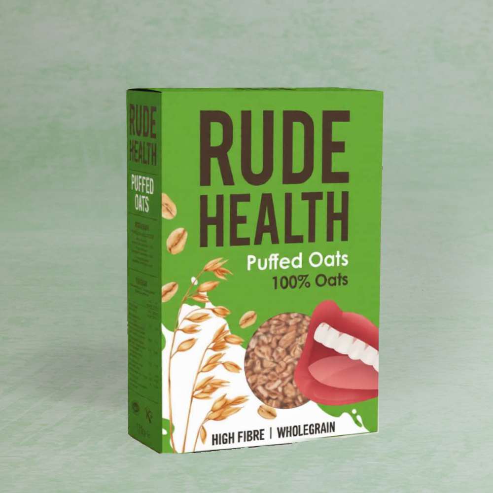 Rude Health Puffed Oats, 175g