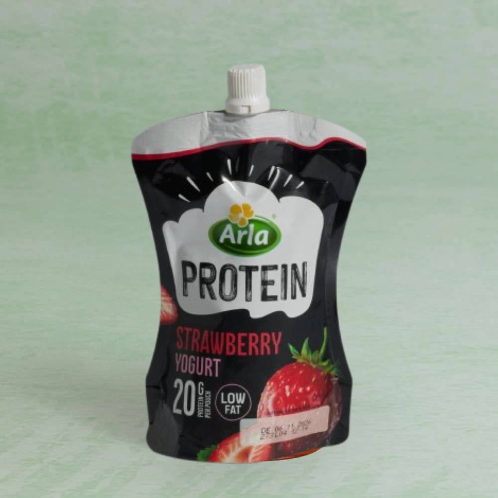 Arla Strawberry Protein Pouch, 200g