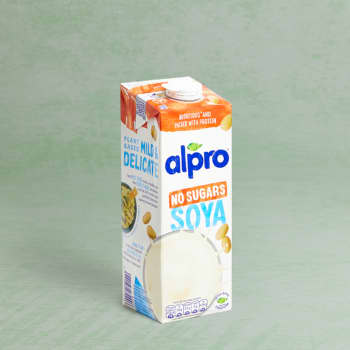 Alpro Soya Original Longlife Unsweetened, 1Ltr
