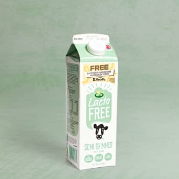 Lactofree Fresh Semi Skimmed Milk, 1Ltr