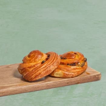 The Artisan Bakery Pains aux Raisins, 2 x 70g