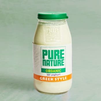 Pure Nature Organic Greek Style Yoghurt, 500g