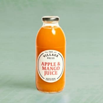 The Village Press Apple & Mango Juice in Glass, 500ml