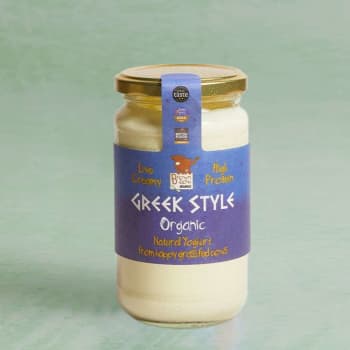 Brown Cow Organics Greek Style High Protein Yoghurt, 450g