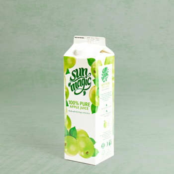 Sunmagic 100% Pure Apple Juice, 1Ltr
