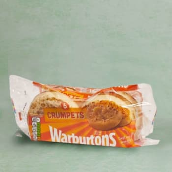 Warburtons Crumpets, 6 Pack