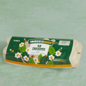 The Birds and The Bees Mixed Weight Free Range Eggs, 12 Pack