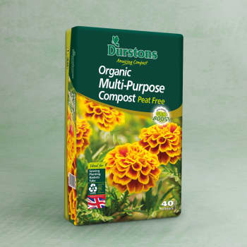 Durstons Organic Peat-Free Multipurpose Compost, 40Ltr