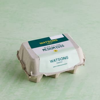 Watsons Pantry Free Range Medium Eggs, 6 Pack