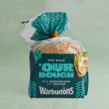 Warburtons 'Our Dough Soft White, 400g