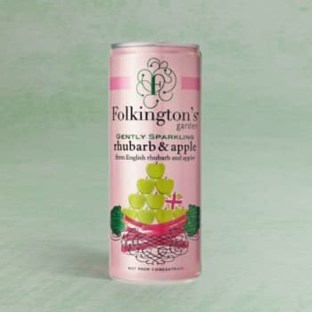 Folkington's Garden Gently Sparkling Rhubarb & Apple, 250ml