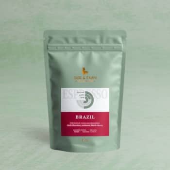 Doe & Fawn Roasted Coffee Beans, Brazil, 250g