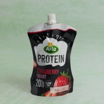 Arla Strawberry Protein Pouch, 200g