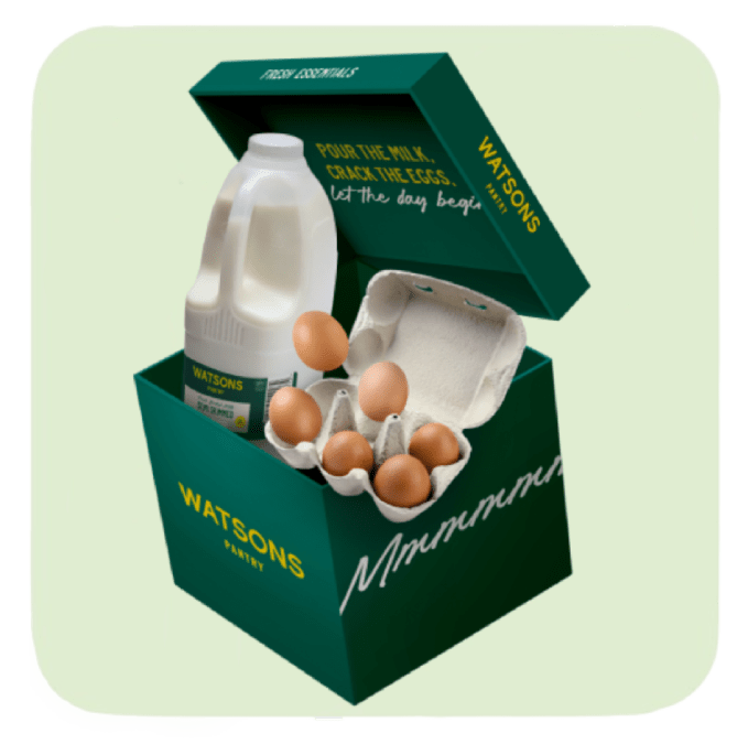 Watsons Pantry delivery box